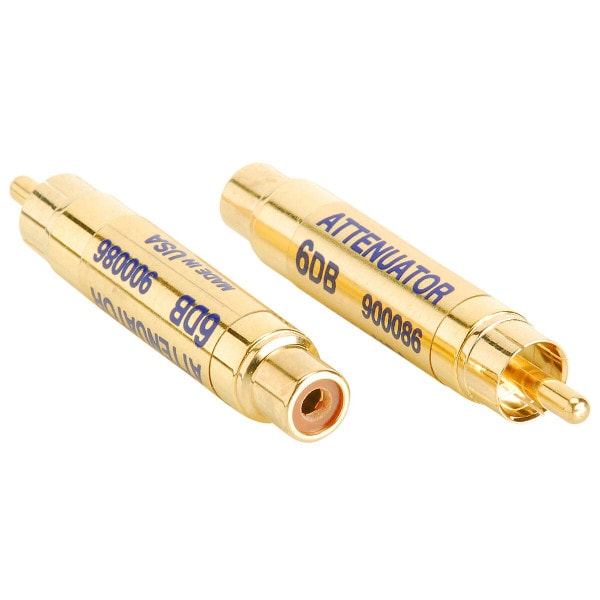 Main product image for Harrison Labs 6 dB RCA Line Level Attenuator Pair 266-242
